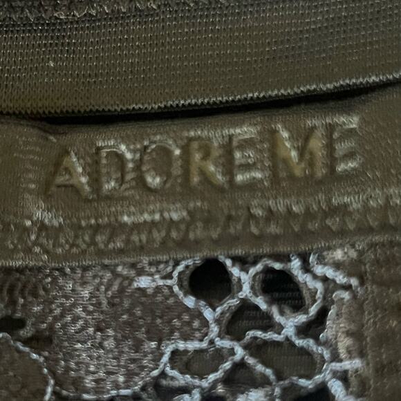 ADORE ME Jetblack Pushup Demi Lace Bra New with Tag Size 36A - Picture 8 of 11